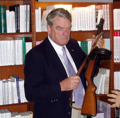 Soykırım inkârcısı David Irving.